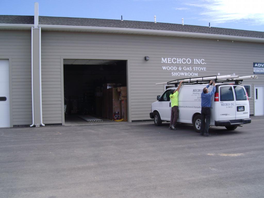 Randy & Corbin Plumbing Van from Mechco, Inc. in Etna, WY 83118